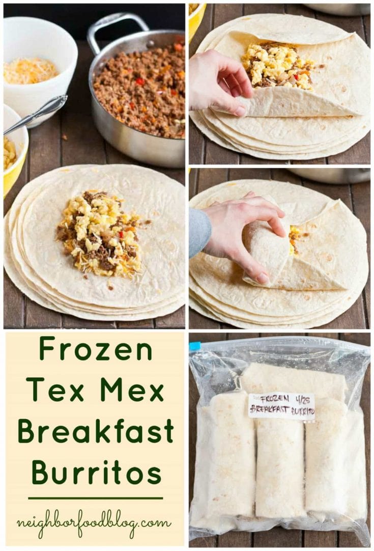 Frozen Mexican Breakfast Burritos NeighborFood