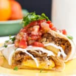Made Ahead Mexican Frozen Breakfast Burritos from NeighborFoodBlog.com