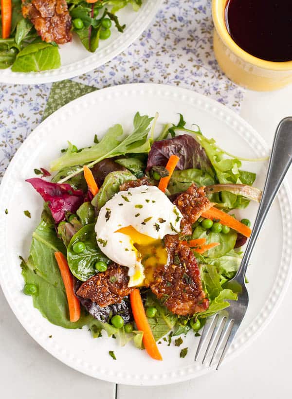 Spring Brunch Salad with Caramelized Bacon | NeighborFood