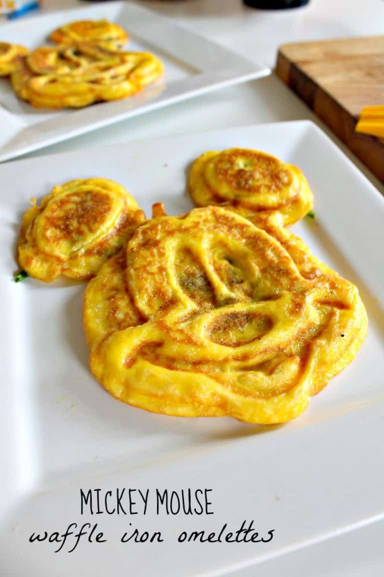 Mickey Mouse Egg Omelets