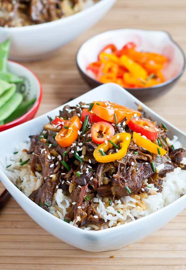 This Crock Pot Asian Sesame Beef is a healthy one pot meal recipe everyone loves.