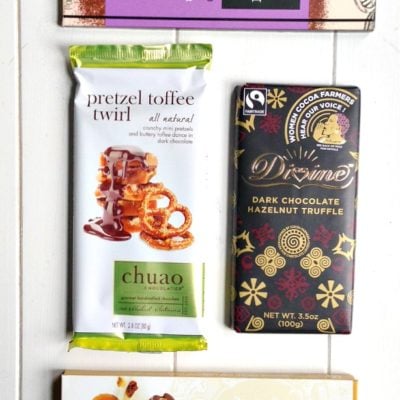Here are a few of the many wonderful fair trade and ethically sourced chocolate bars you can buy in stores!