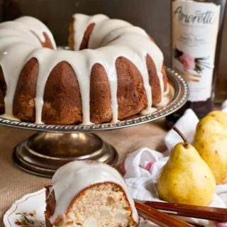 Pear Bundt Cake with Vanilla Brown Butter Glaze