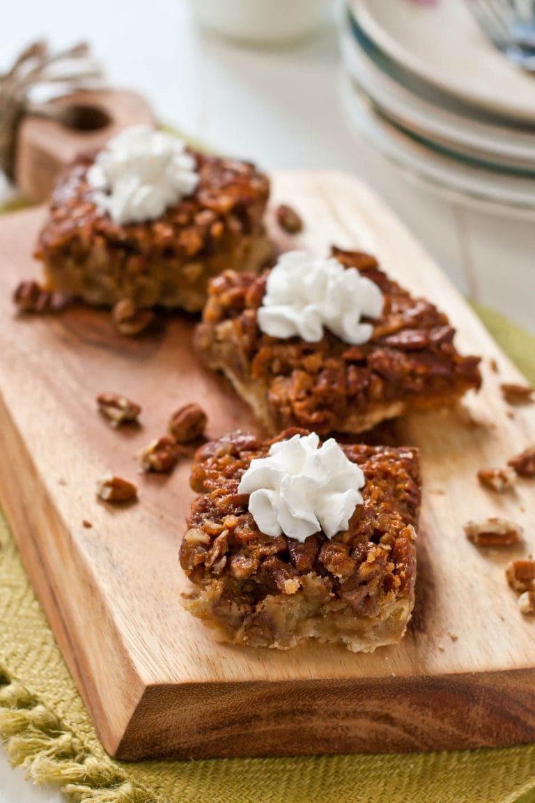 Pecan Pie Bars (with gluten free option) NeighborFood