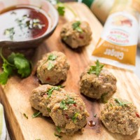 These Thai Turkey Meatballs are packed with flavor and a great healthy appetizer!