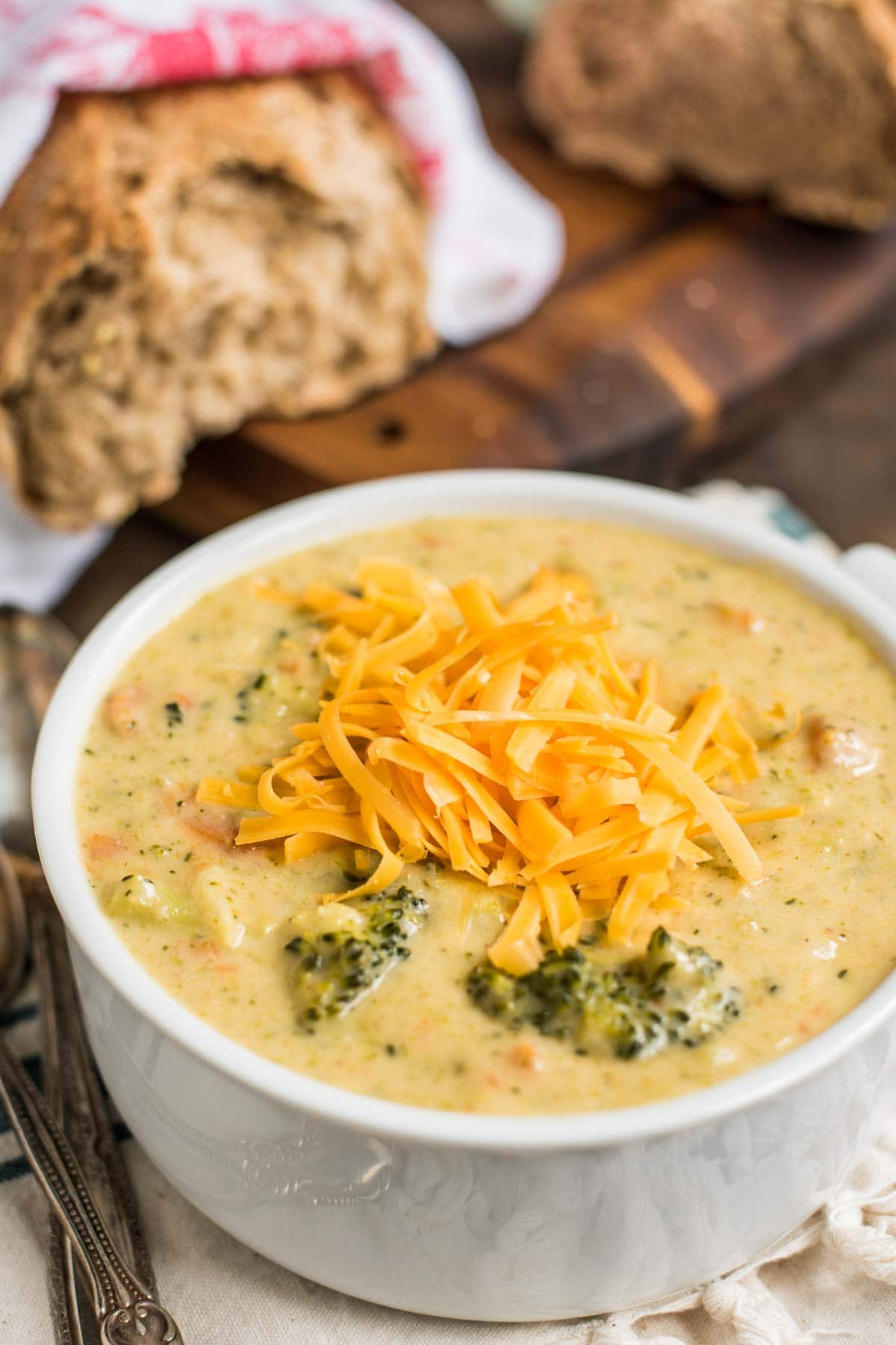 This classic Broccoli Cheddar Soup is going to be your go-to recipe!