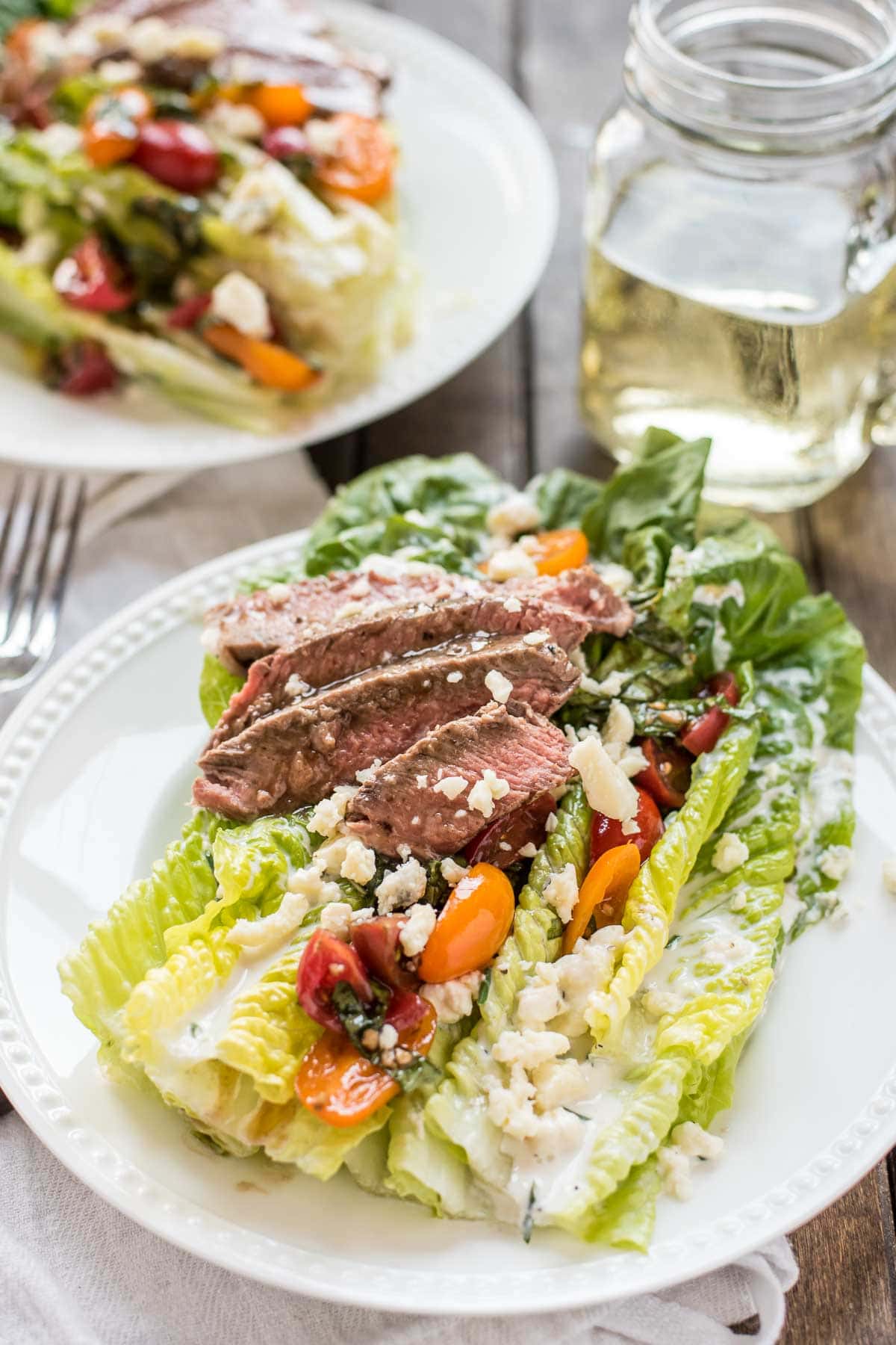 You'll want to make this Steak and Blue Cheese Salad all summer long!
