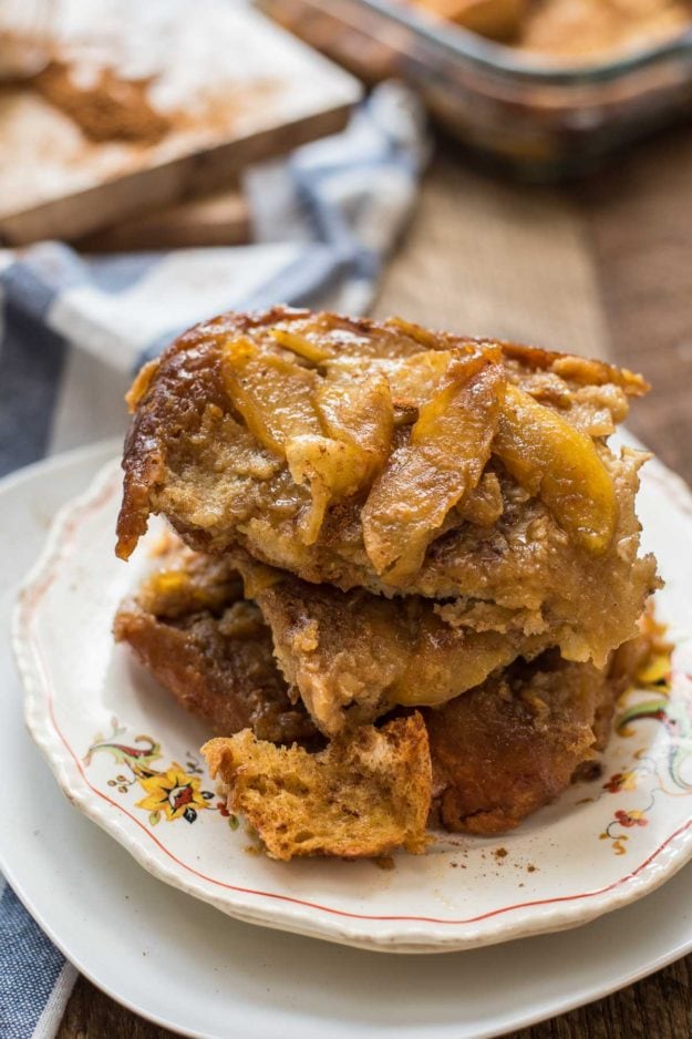 Apple Overnight French Toast Casserole NeighborFood