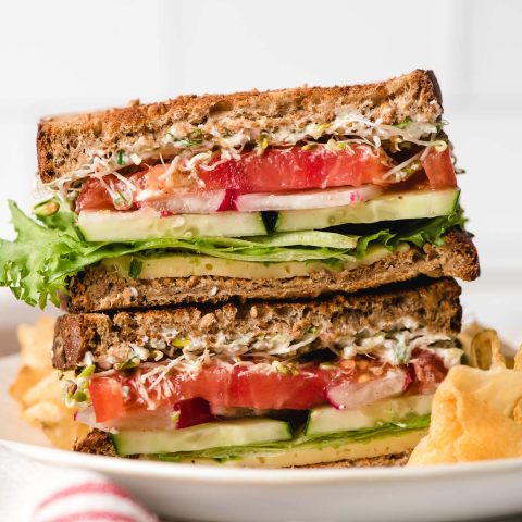 The Best Veggie Sandwich with Cream Cheese | NeighborFood