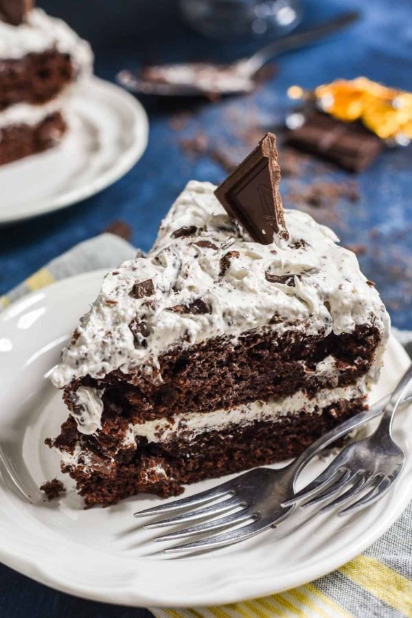 Chocolate Hazelnut Buttercream Bar Cake - Ecakes