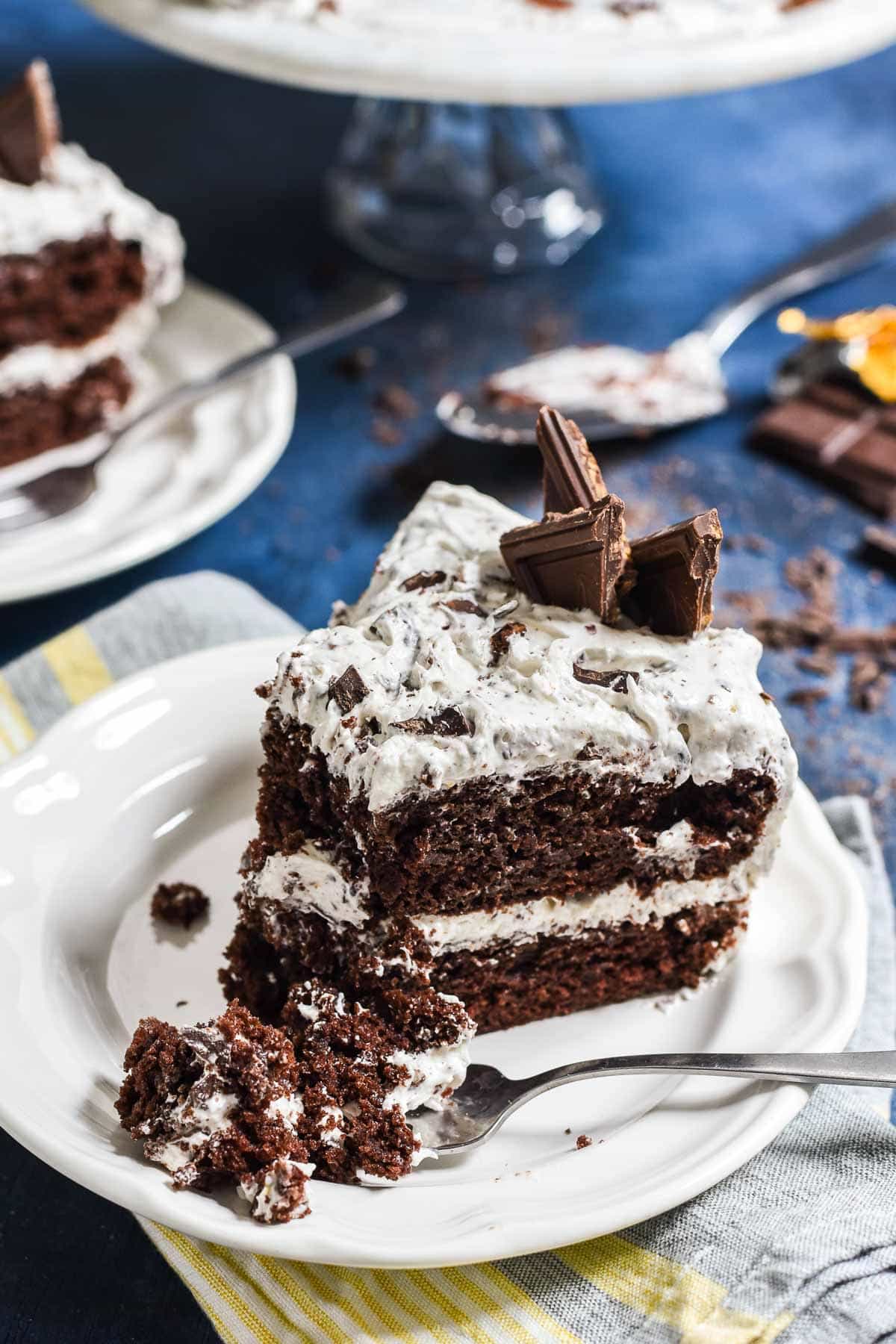 Chocolate Candy Bar Cake is the perfect way to use up leftover Halloween candy. Use any of your favorite candy bars for a special treat.