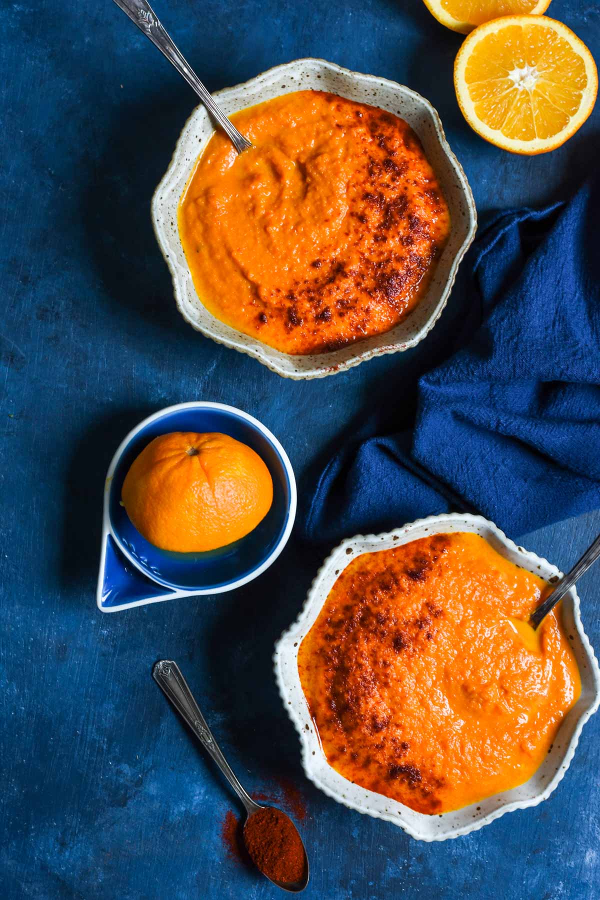 Move over tomato soup! This Creamy Carrot Orange Soup is rich, filling, and the perfect accompaniment for a grilled cheese!