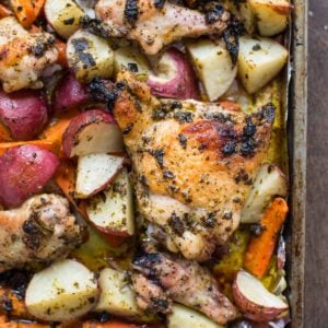 Sheet Pan Pesto Chicken