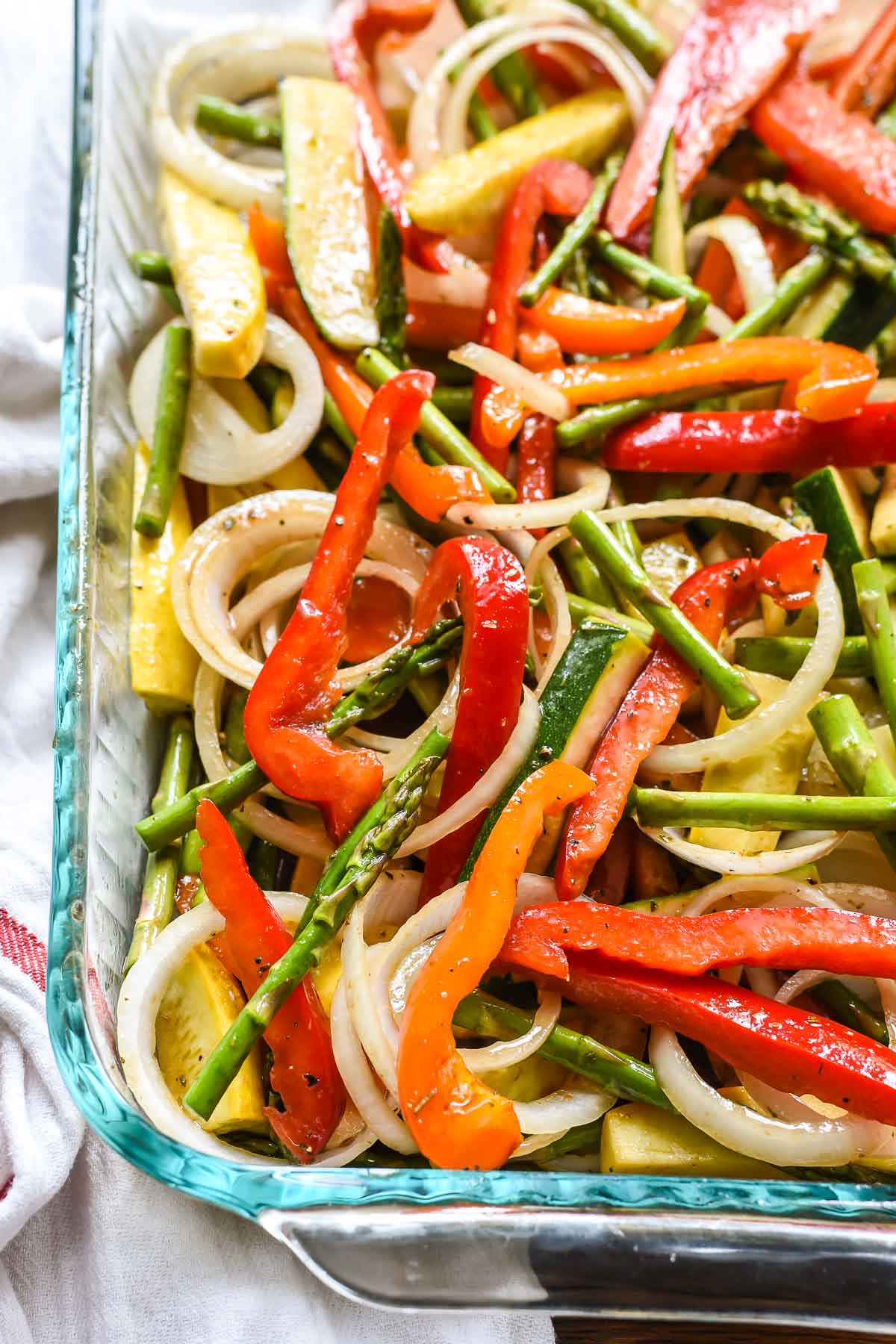 Balsamic Grilled Vegetables are an easy, flavorful side dish for the summer!