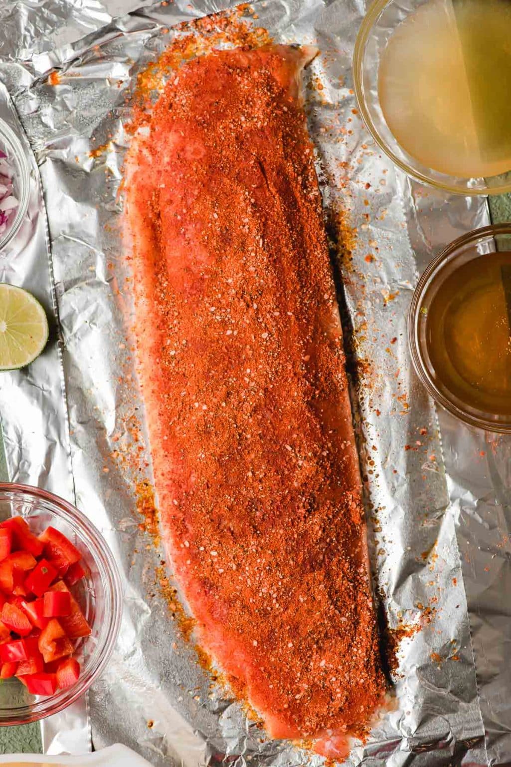 Salmon with Mango Salsa (Baked or Grilled) | NeighborFood