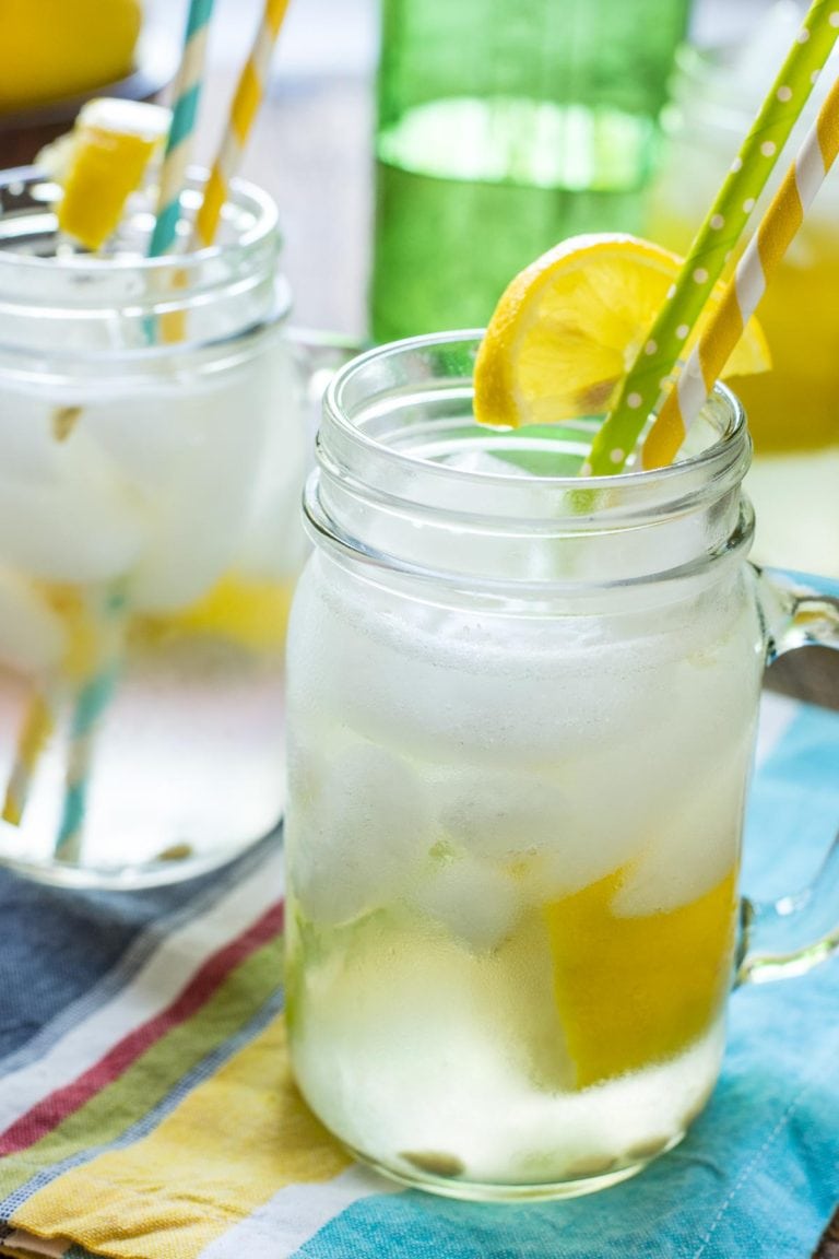 Homemade Lemon Shake Up
