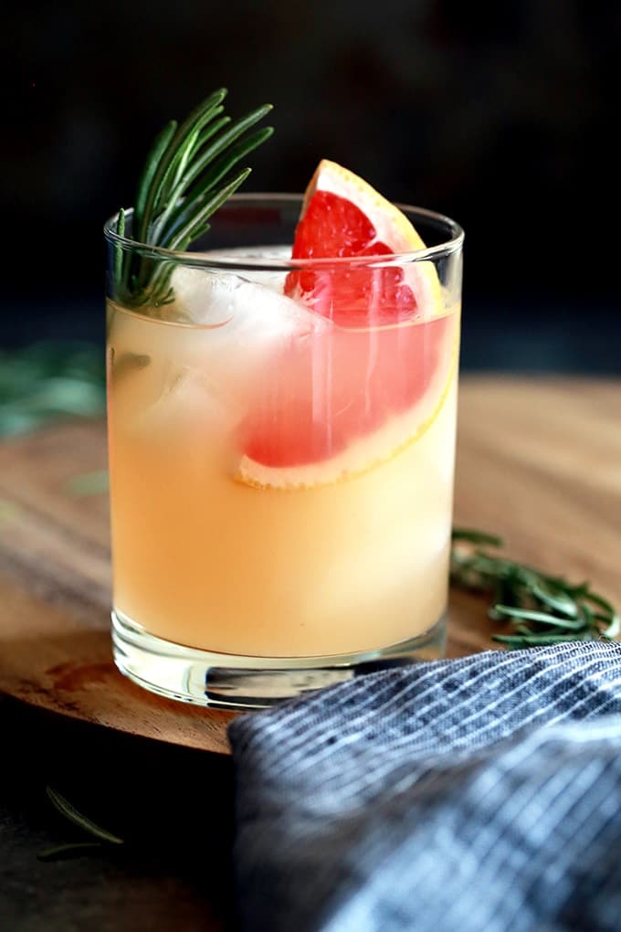 Rosemary Greyhound Cocktail