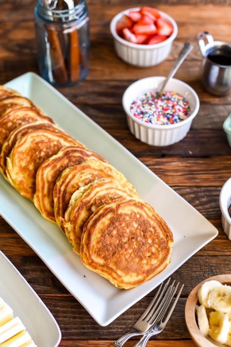 An Epic Pancake Bar with All the Best Toppings! NeighborFood