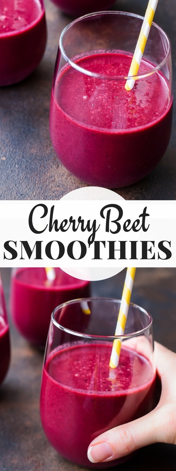 This Cherry Beet Smoothie Recipe is an absolutely delicious way to jump start your day. 