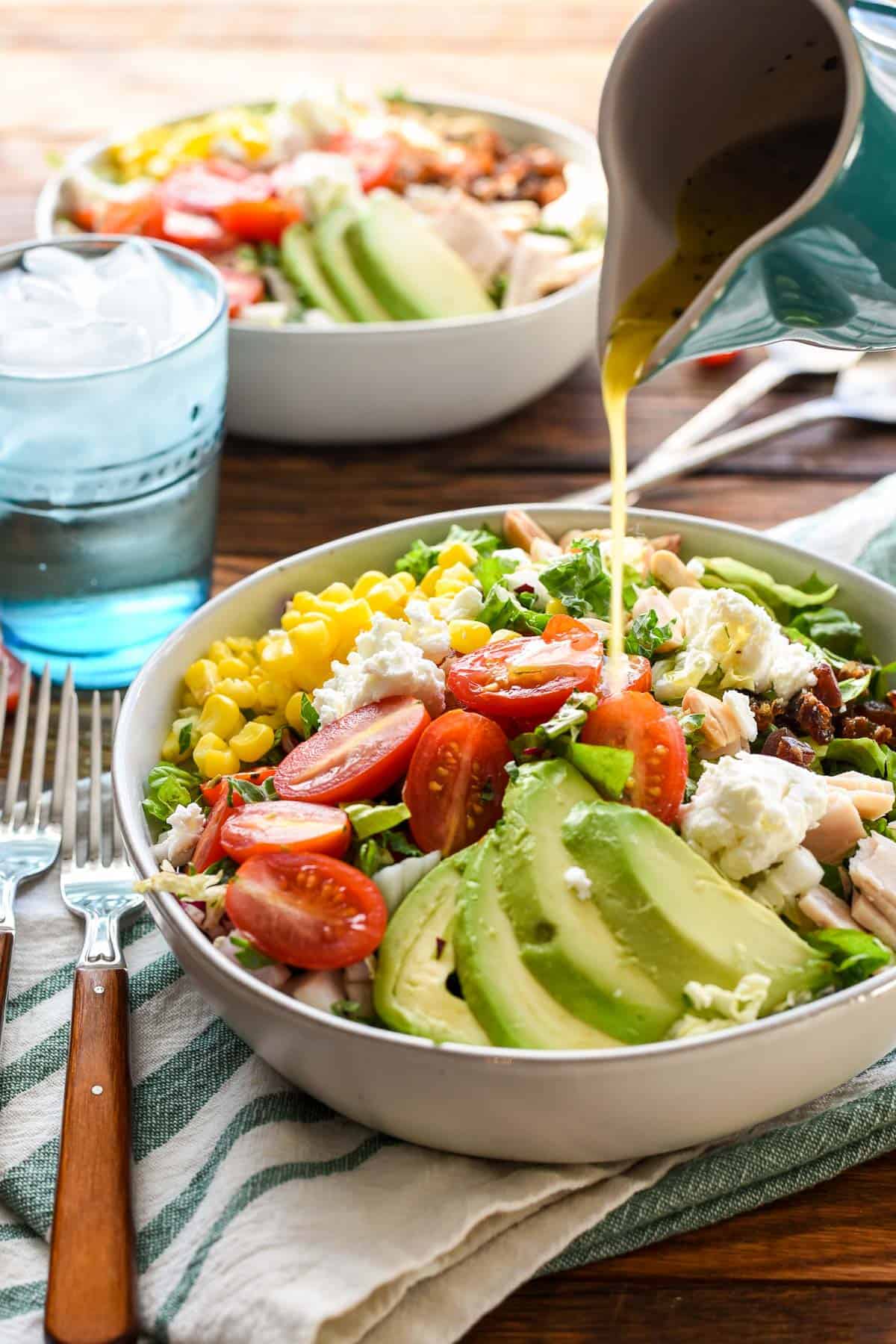 Say goodbye to boring salads and HELLO to this incredible Chopped Salad with Dates, Goat Cheese, and Avocado. 
