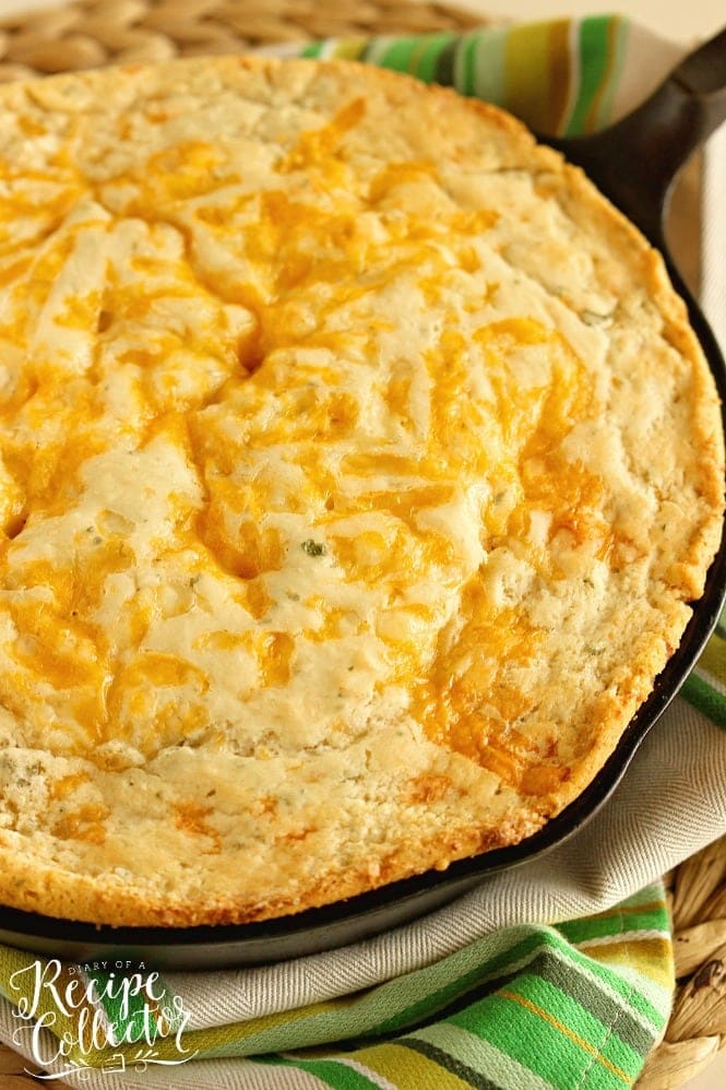 Beer and Cheese Skillet Bread