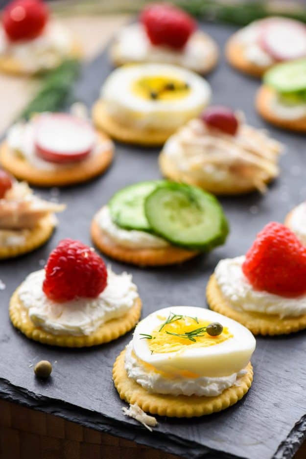 5 Ritz Cracker Appetizers You Can Make in 5 Minutes