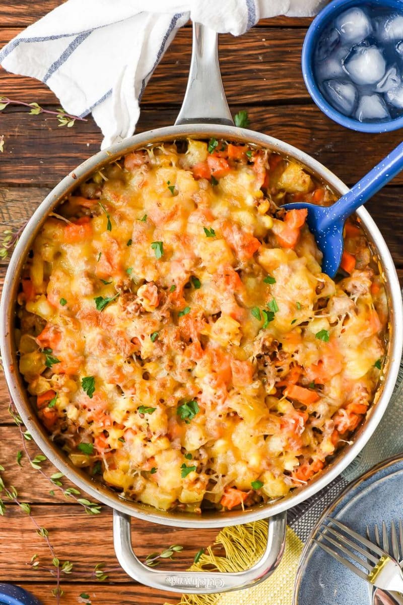 Ground Beef and Potatoes Skillet - NeighborFood