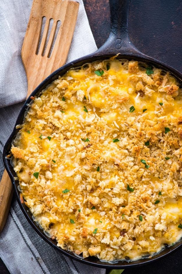Creamy Baked Mac and Cheese with Panko Crumb Topping NeighborFood