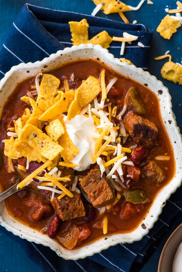 Slow Cooker Steak Chili NeighborFood