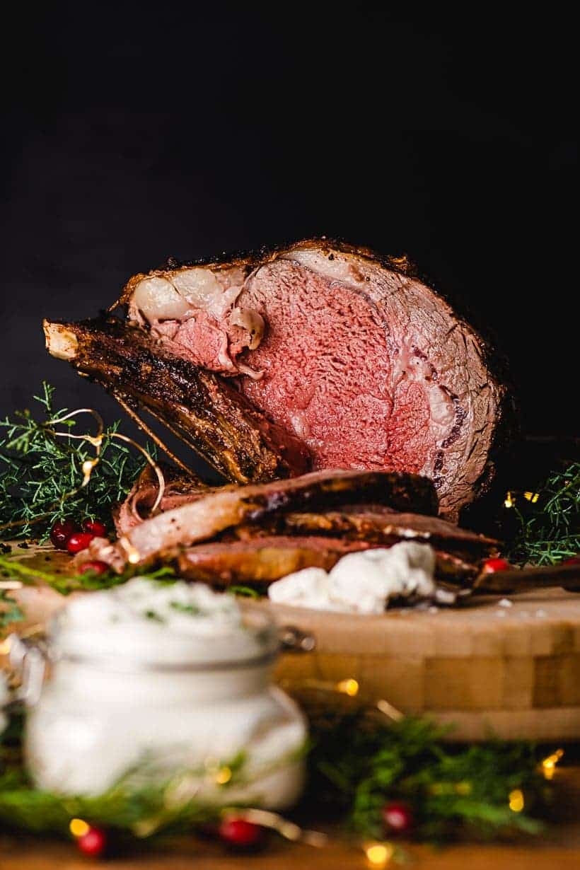 Easy Prime Rib Roast With Horseradish Cream Neighborfood