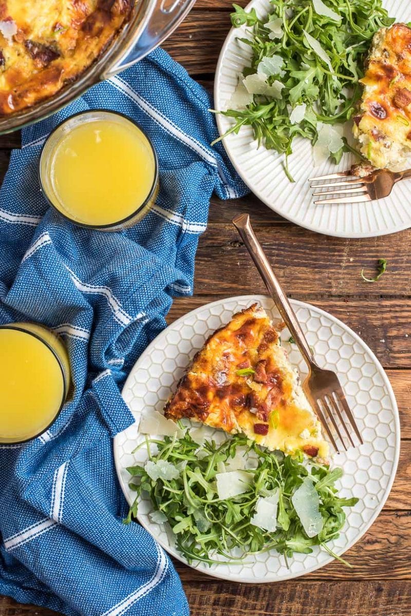 Crustless Quiche Lorraine An Easy Gluten Free Quiche Recipe