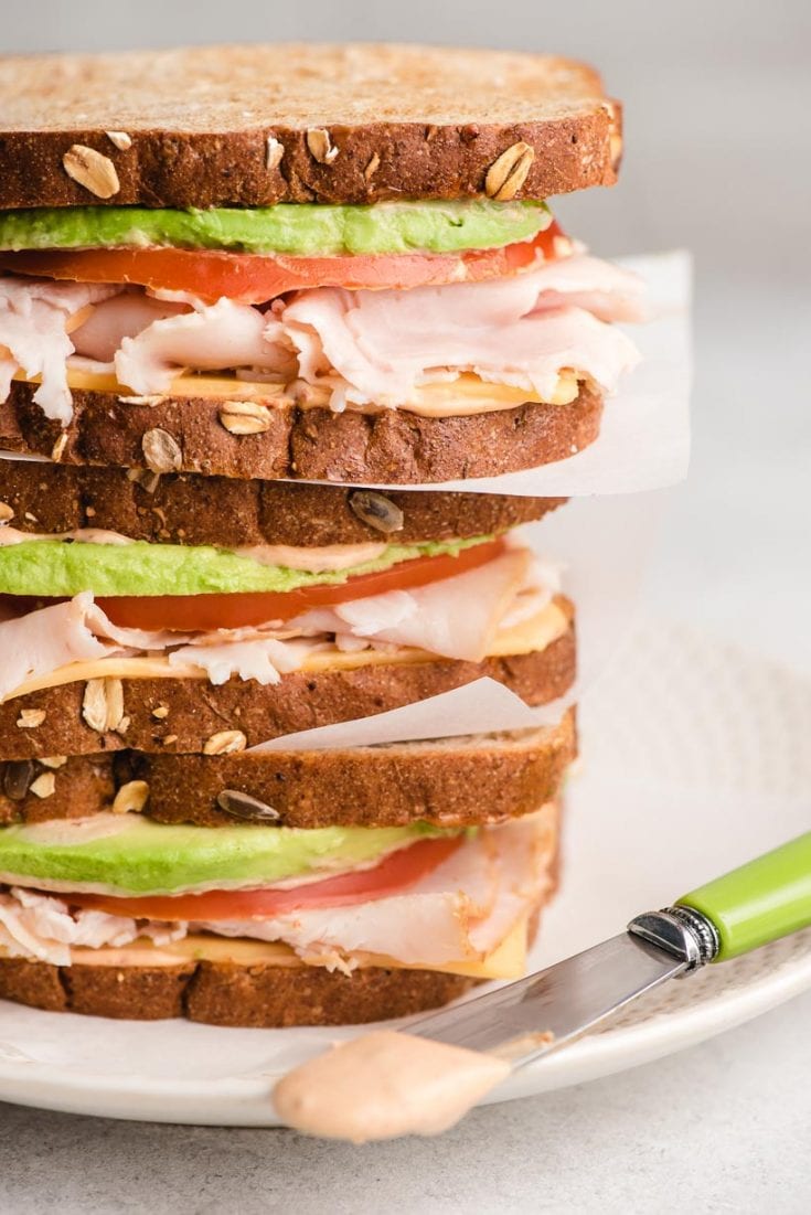 Turkey Avocado Sandwich with Chipotle Mayo NeighborFood
