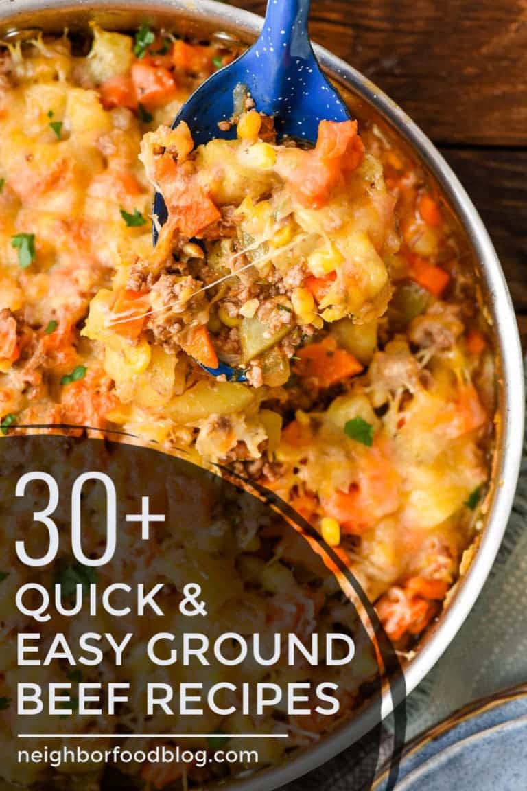 Skillet Ground Beef Recipes Round Up
