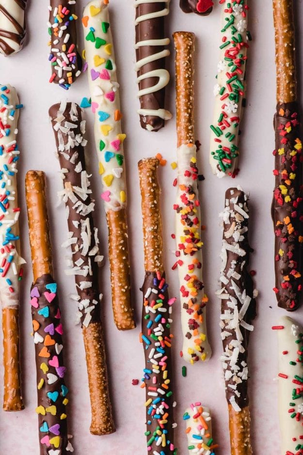 Chocolate Covered Pretzels Dipped Pretzels for Every Occasion