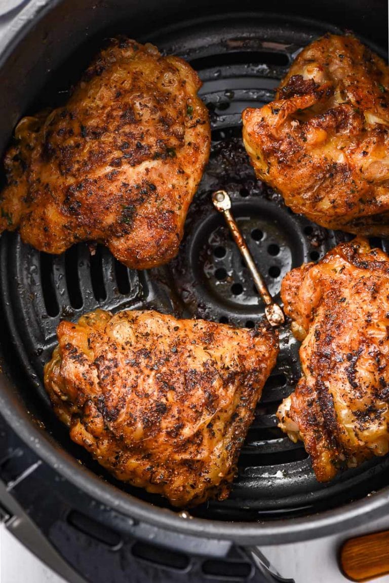 Air Fryer Chicken Thighs NeighborFood