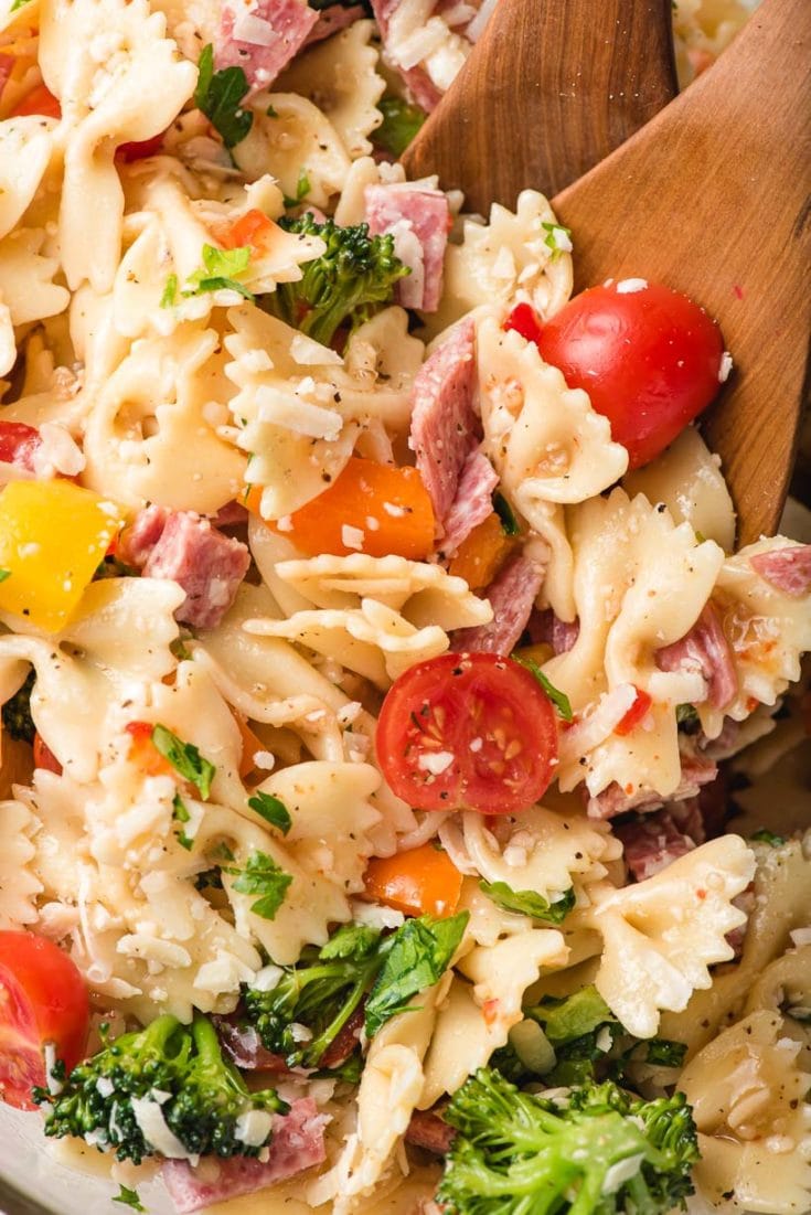Italian Bowtie Pasta Salad - NeighborFood