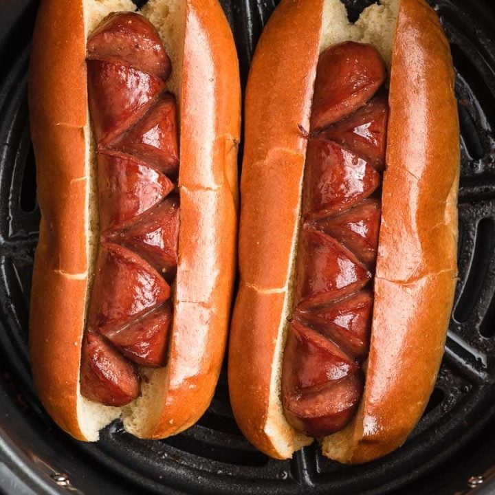 Air Fryer Hot Dogs