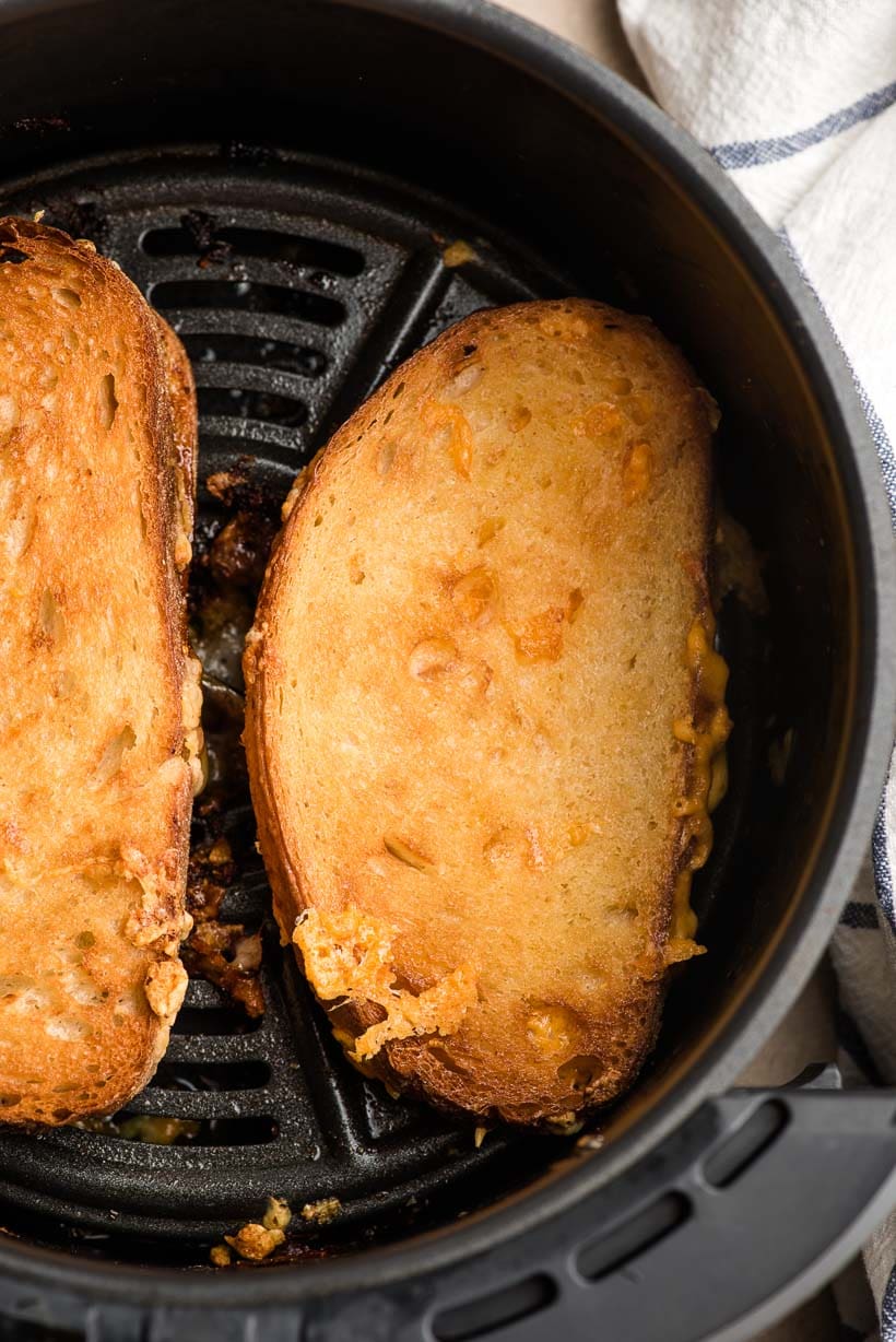 grilled cheese in an air fryer