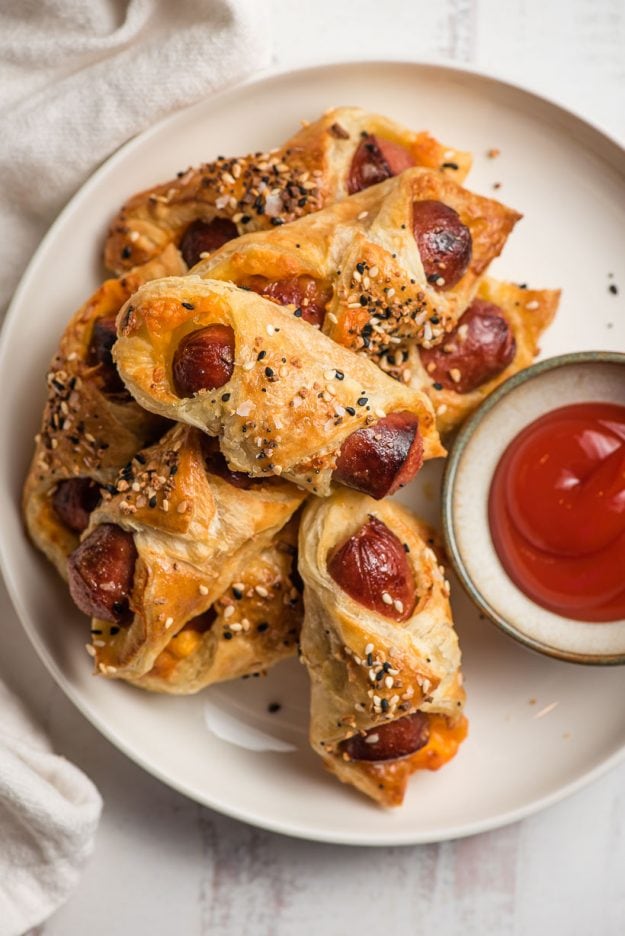 Puff Pastry Pigs in a Blanket NeighborFood