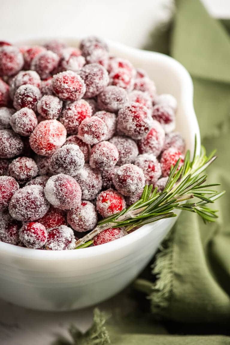 Sugared Cranberries NeighborFood