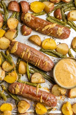 Baked Italian Sausage and Potatoes - NeighborFood