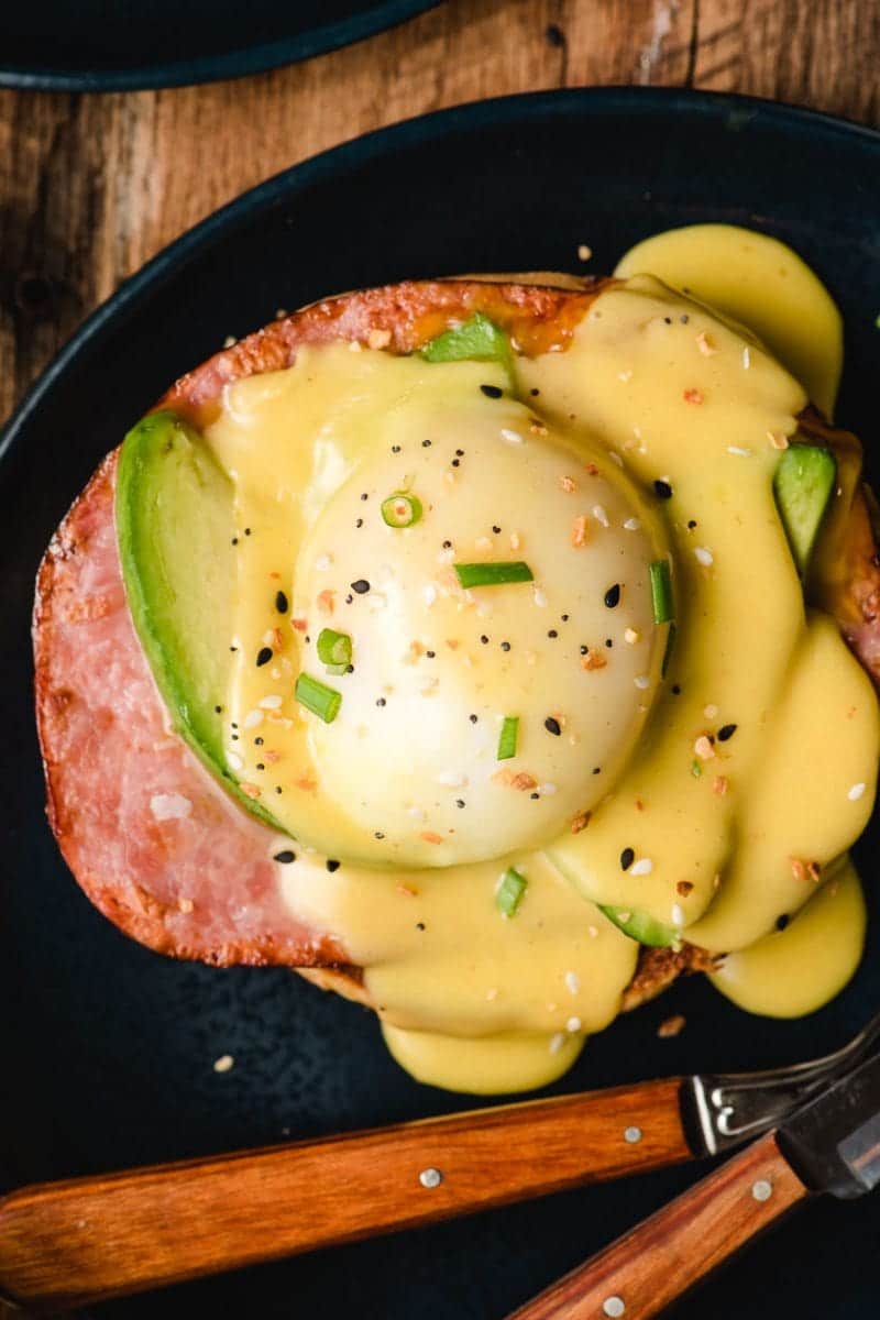 Everything Bagel Eggs Benedict NeighborFood