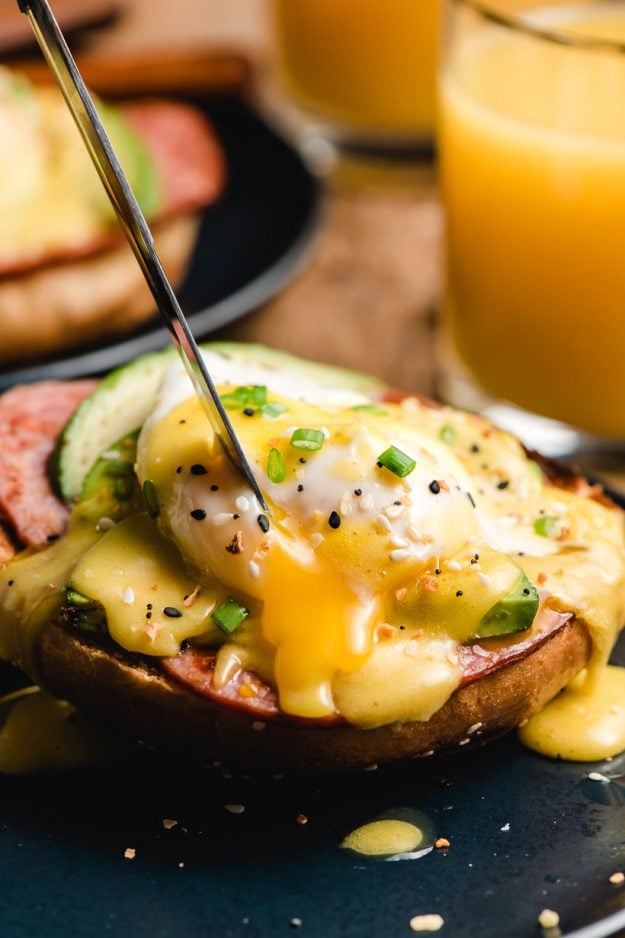 Everything Bagel Eggs Benedict NeighborFood