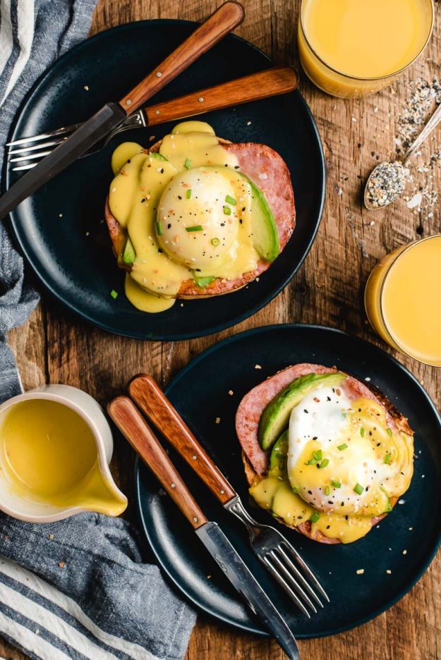 Everything Bagel Eggs Benedict NeighborFood