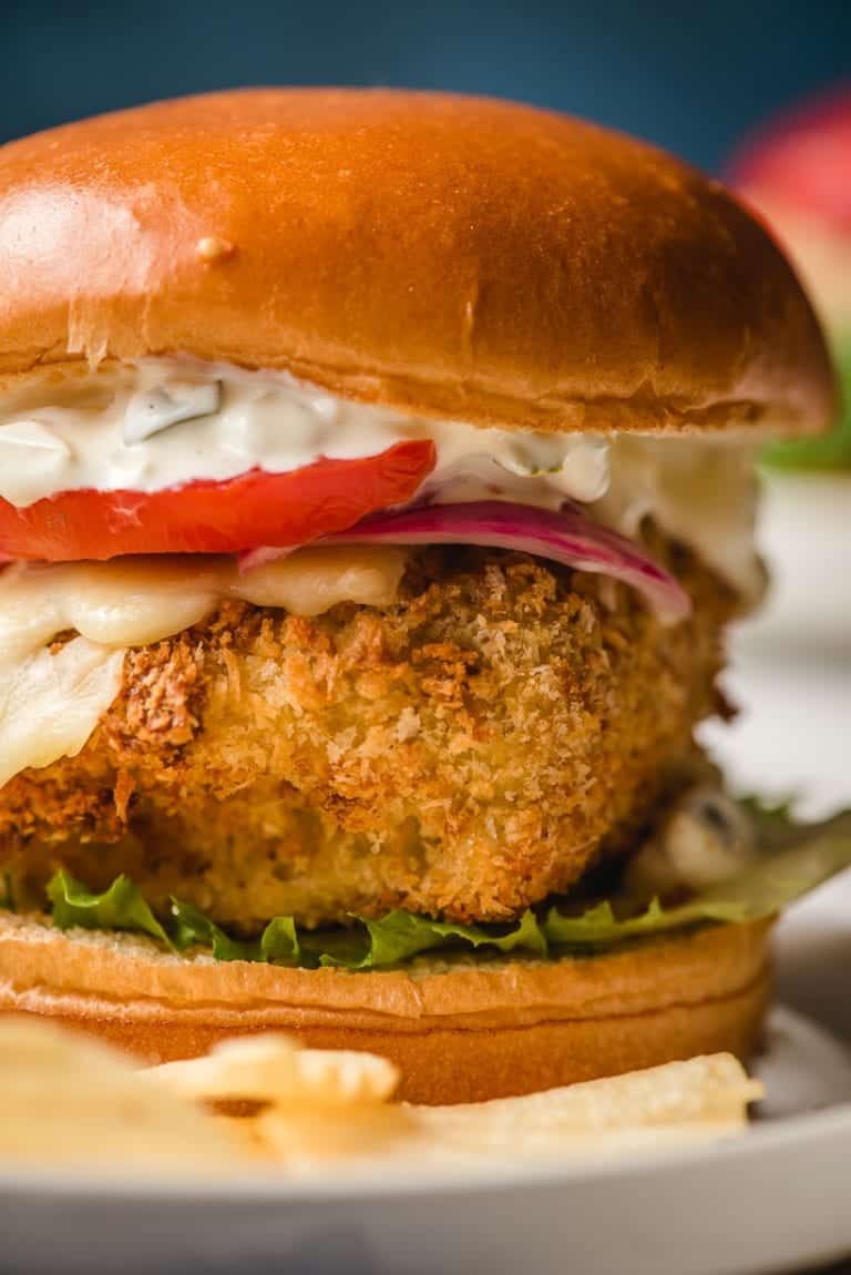 Crispy Air Fryer Cod Fish Sandwiches NeighborFood