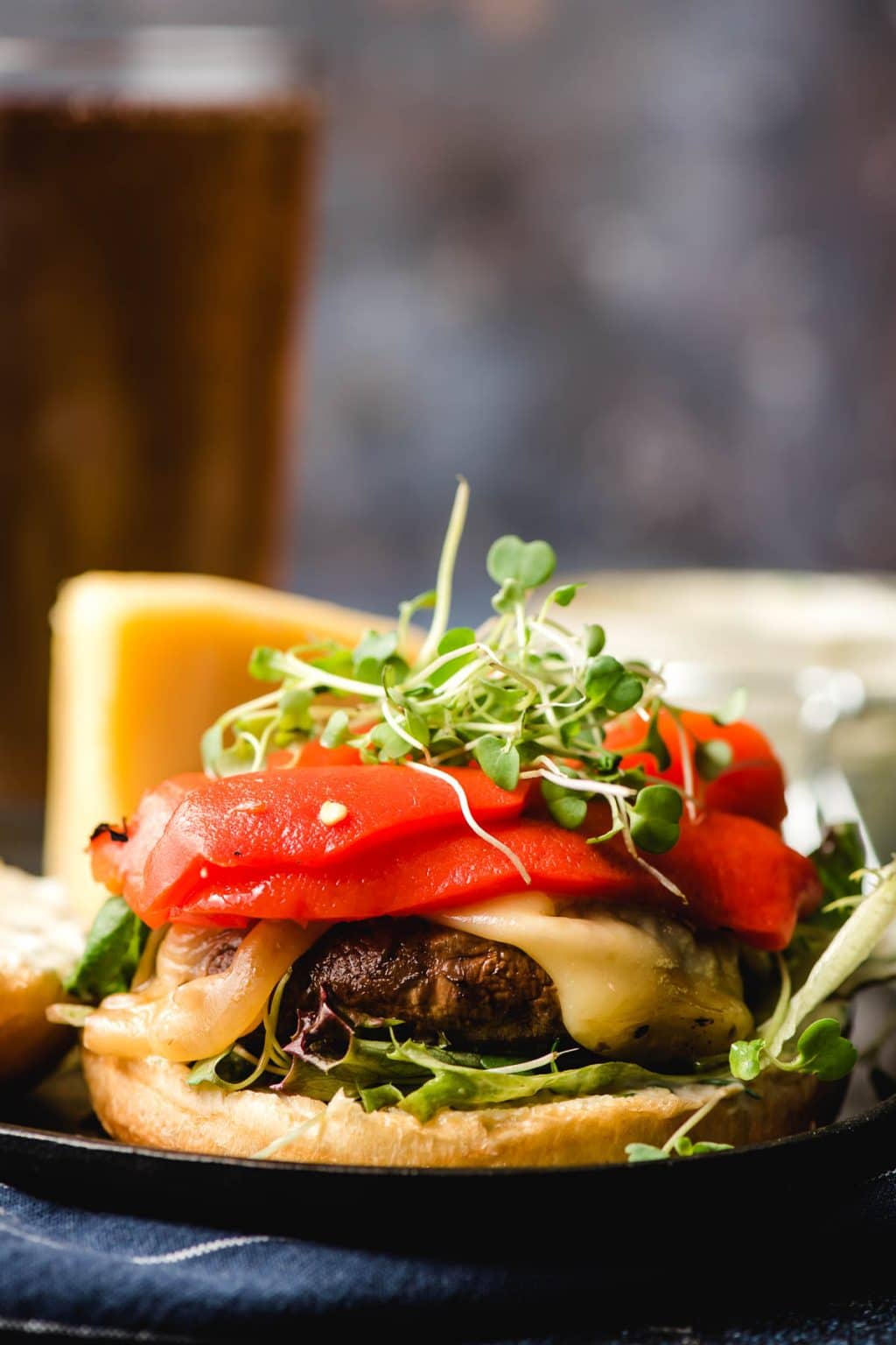 Portobello Mushroom Sandwich (Grilled or Pan Seared!) NeighborFood