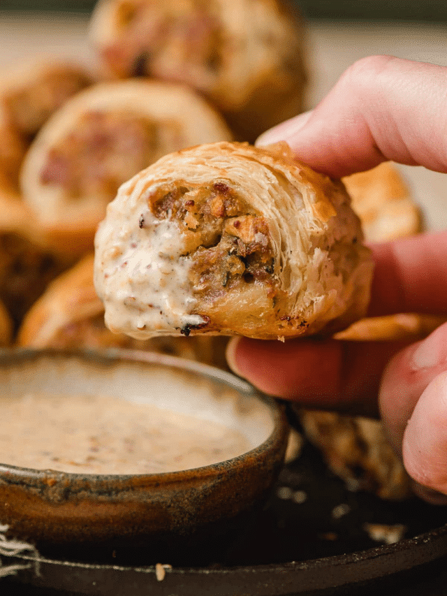 Puff Pastry Sausage Rolls Story