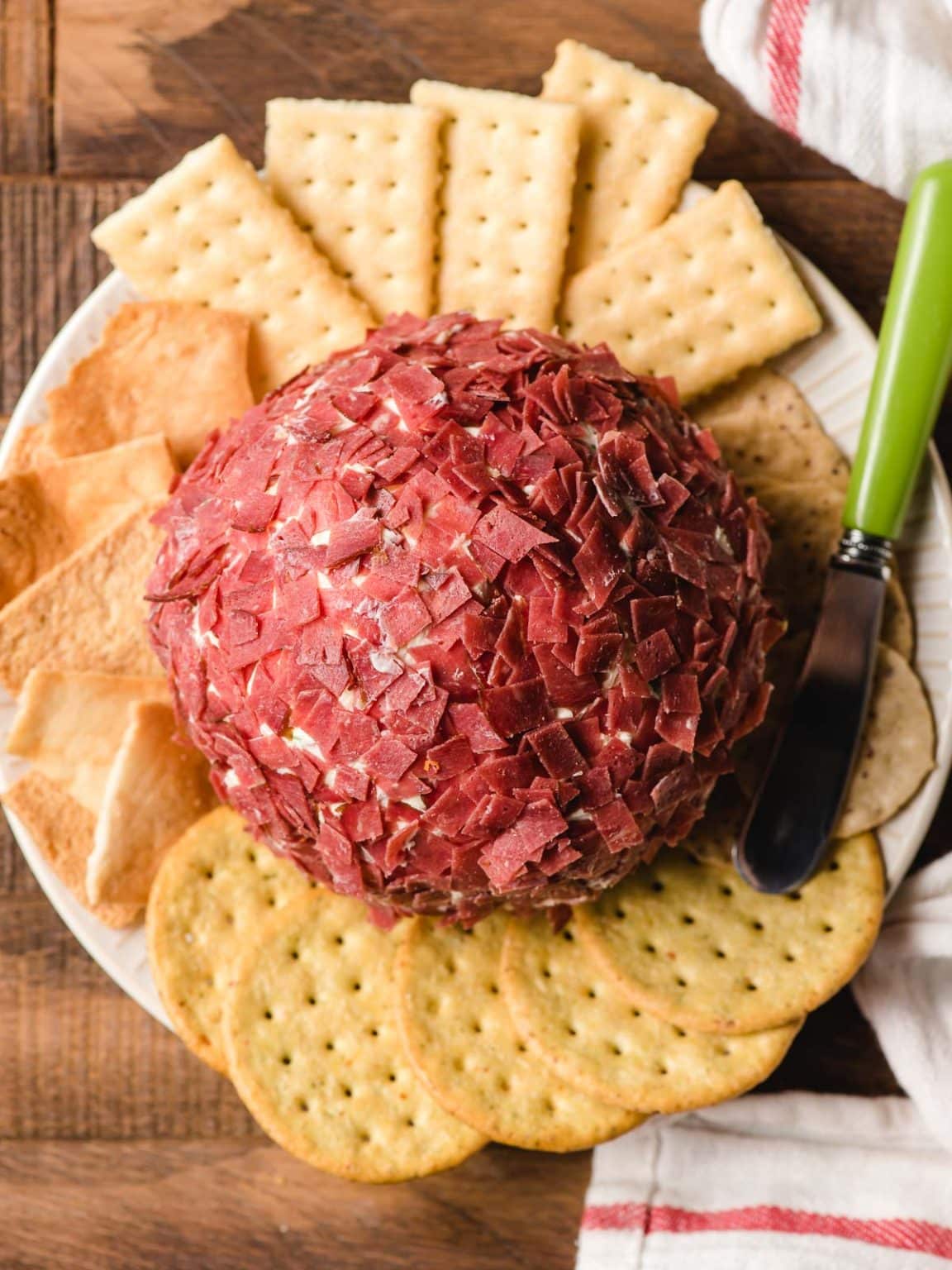 Cheeseball with Dried Beef NeighborFood
