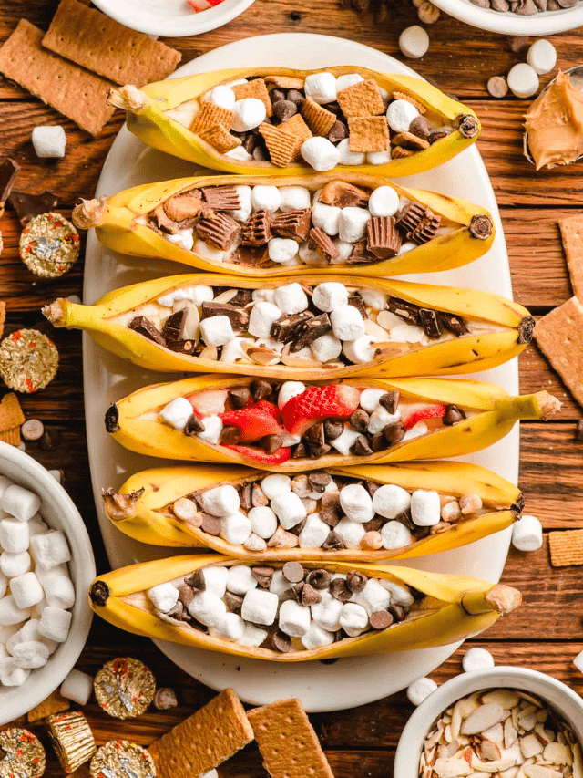 Banana Boat Dessert (Campfire, Grill, or Oven!) Story