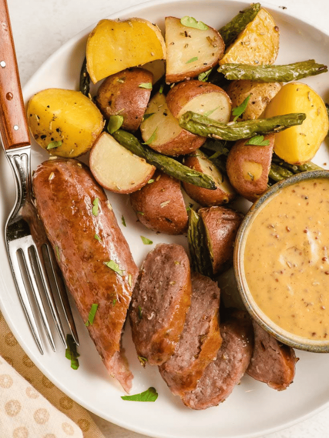 Baked Italian Sausage and Potatoes Story
